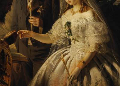 В чем невесты выходили замуж в 16 веке